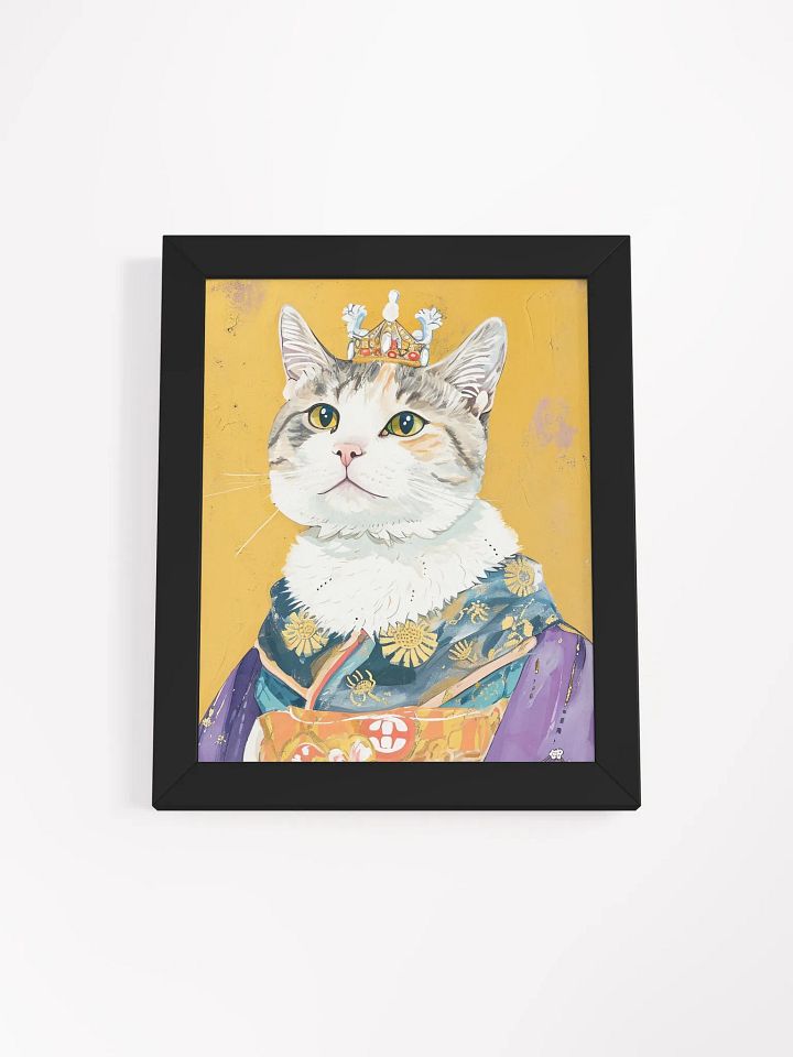 Regal Cat Majesty Framed Poster product image (1)