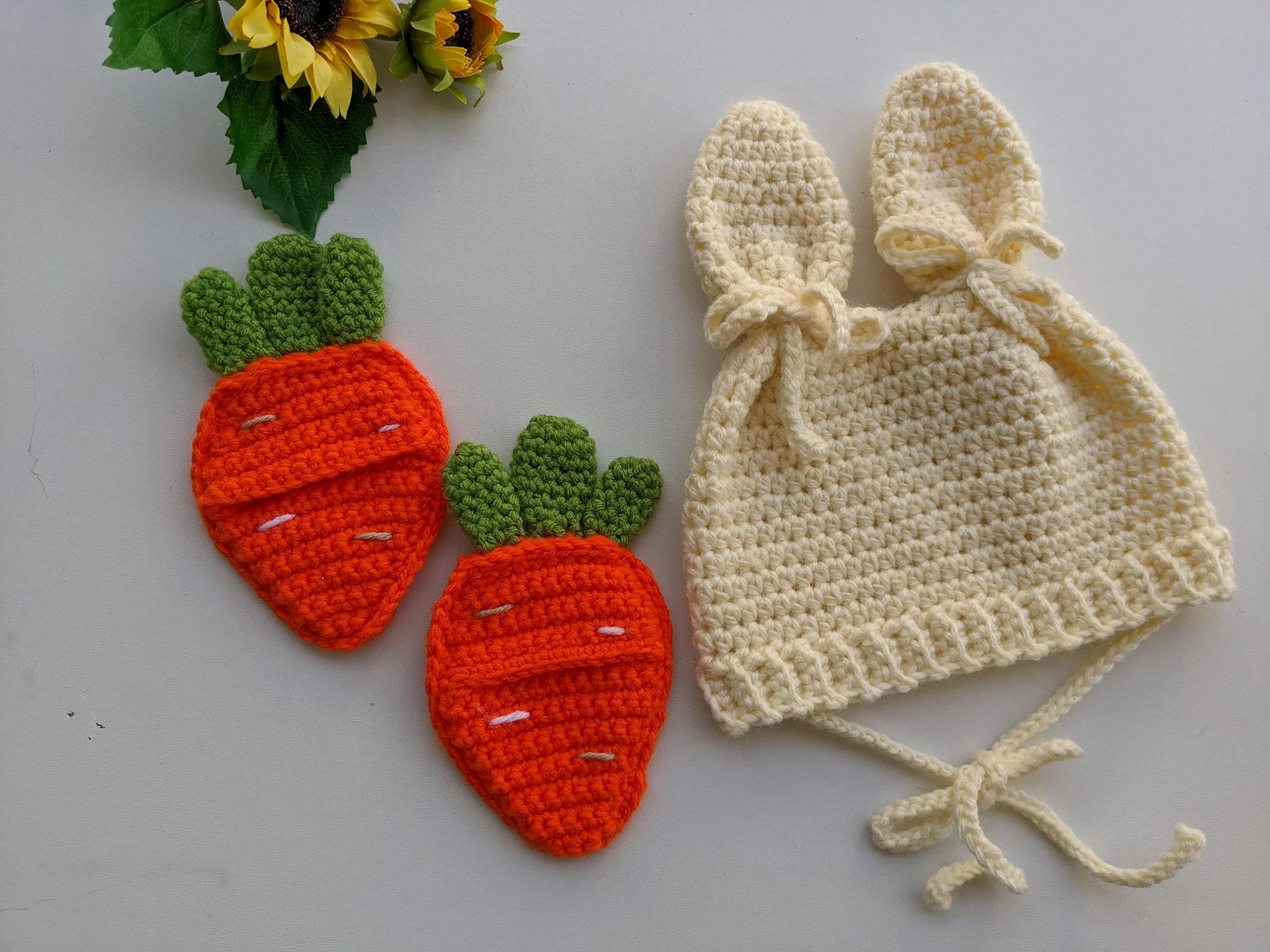 Crochet Carrot Treats Pocket Pattern product image (6)