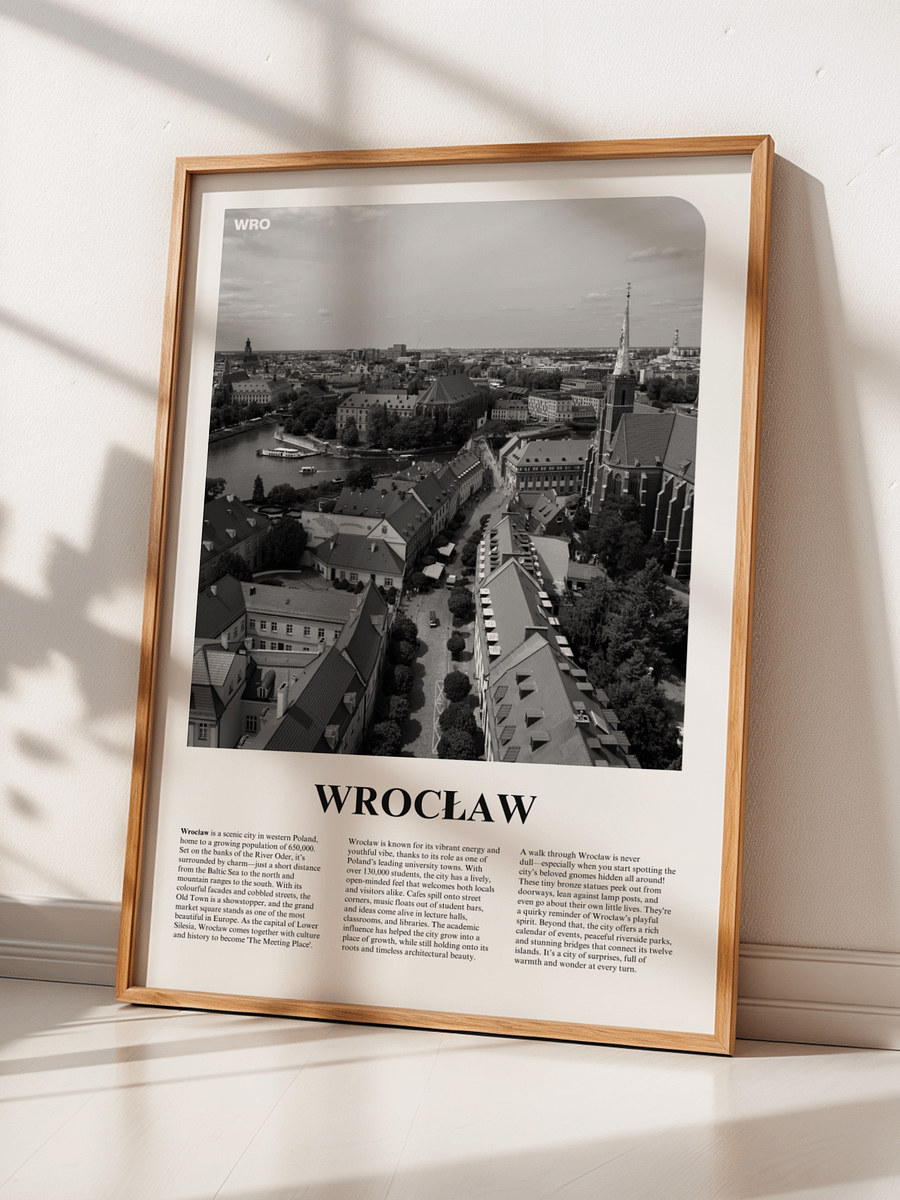 Wroclaw 02 Newspaper Poster product image (2)