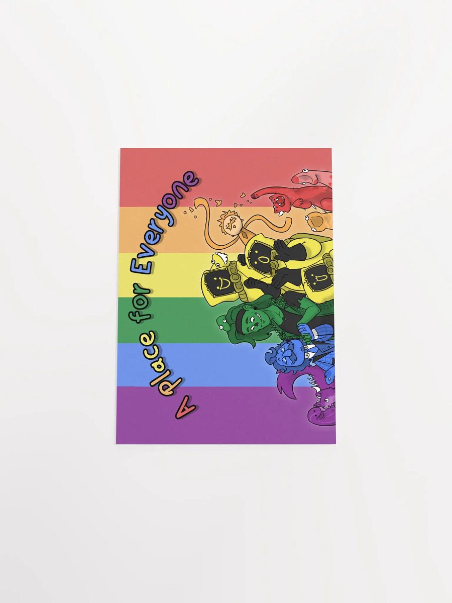'A Place For Everyone' Pride Poster product image (5)