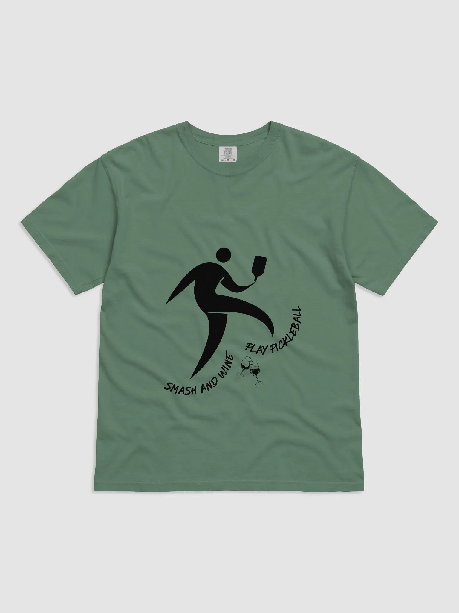 Smash and Wine Comfort Colors Heavyweight T-Shirt product image (1)