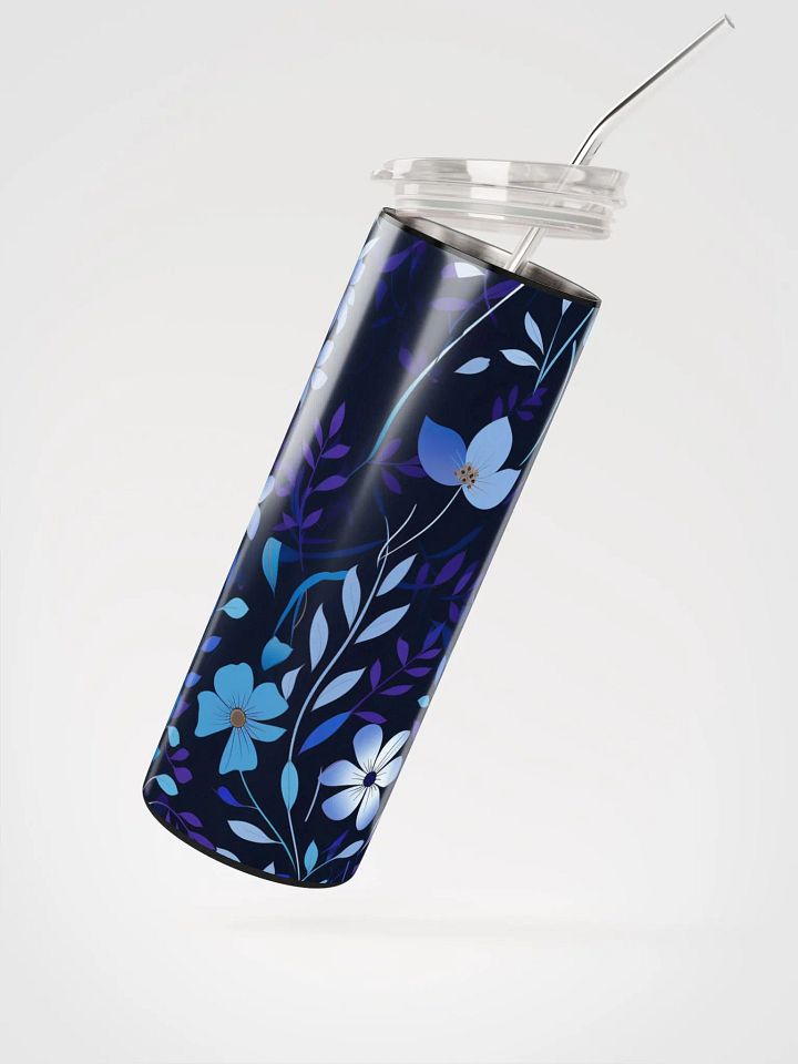 Midnight Pastel Floral 20oz Insulated Stainless Steel Tumbler | Durable & Stylish product image (2)