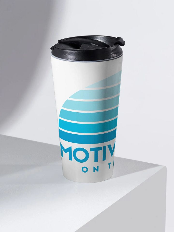 Motivation On The Go - Ocean Wave Stainless Steel Travel Mug product image (2)