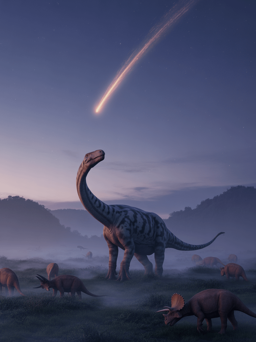 Twilight of the Dinosaurs Framed Poster product image (1)