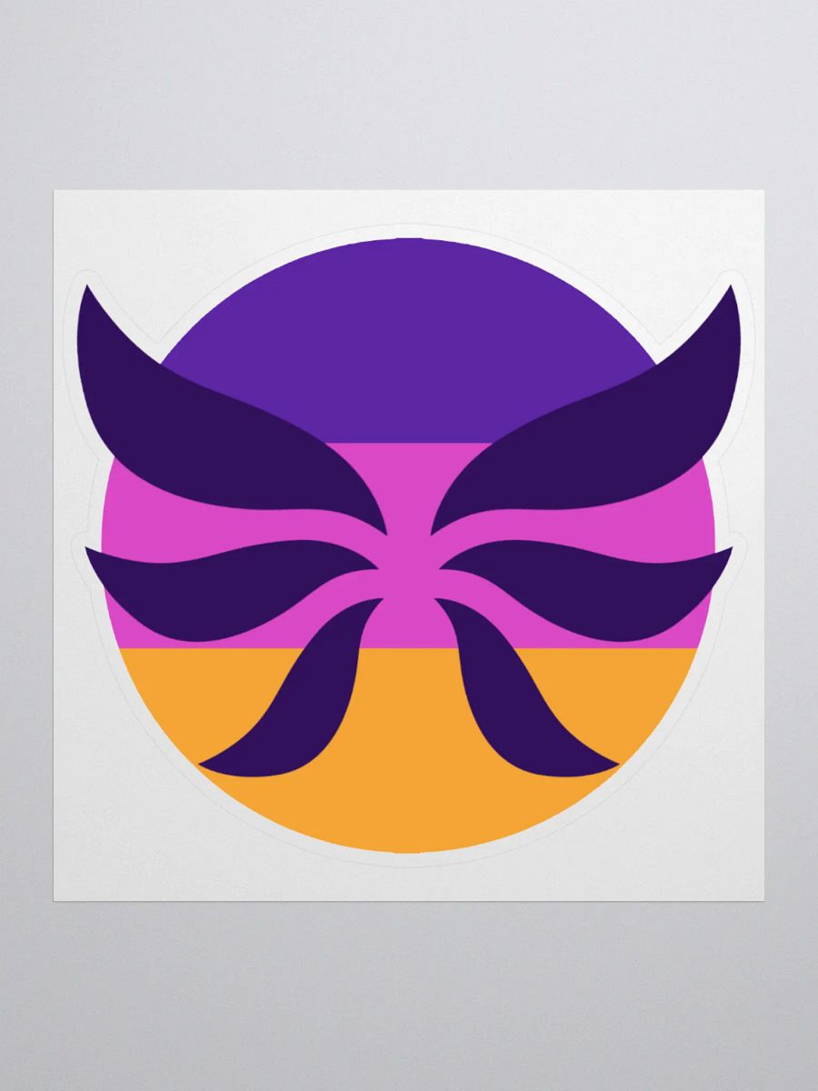 Circle Flag Wings Sticker product image (1)