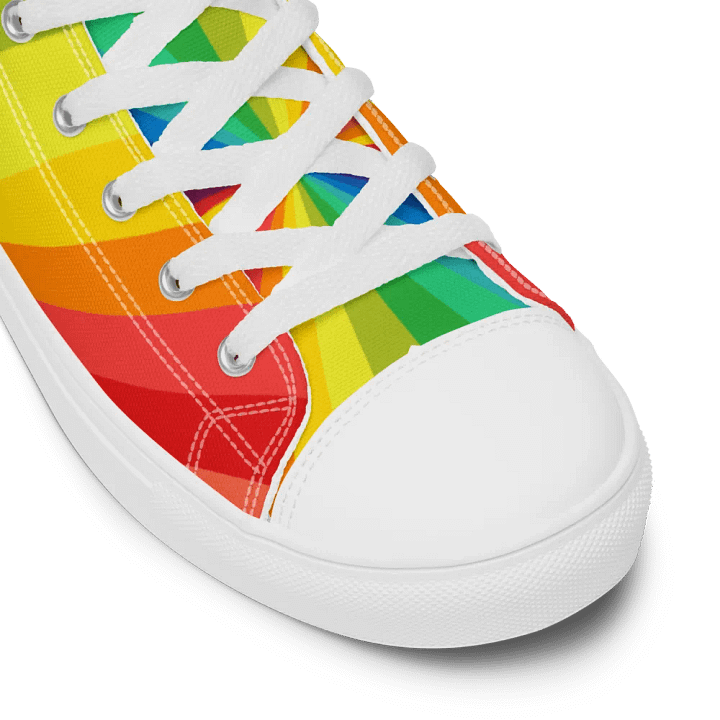 Men's Trippy Rainbow High Tops product image (2)