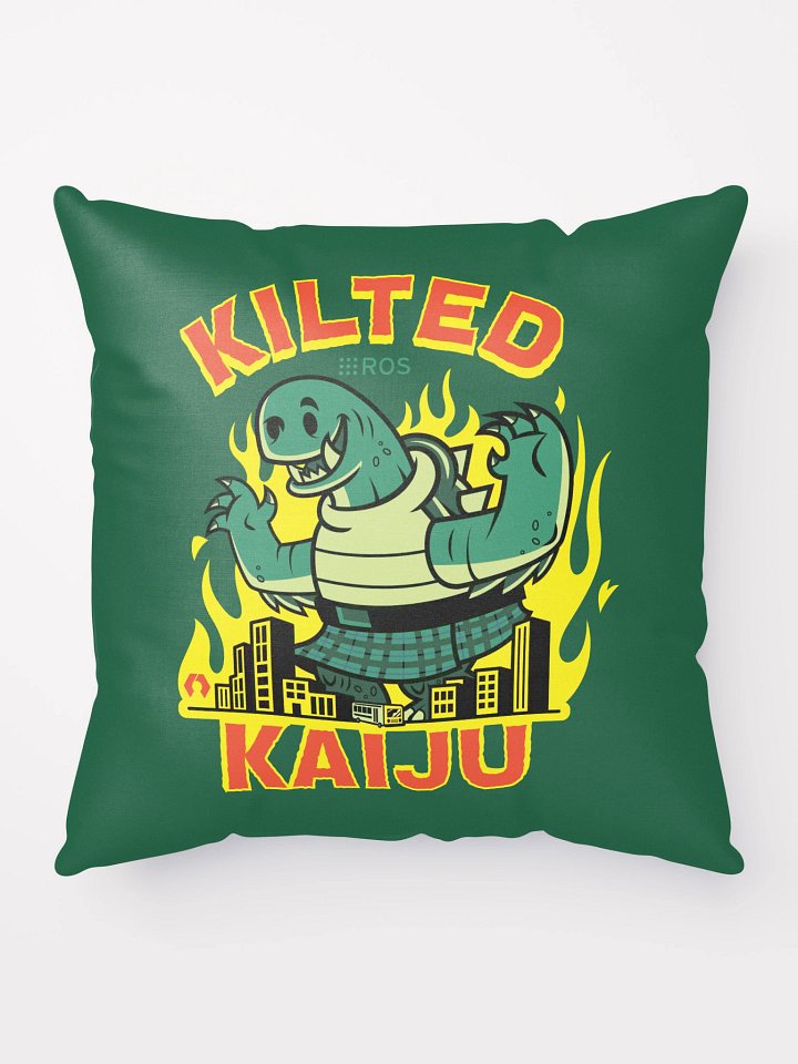 Kilted Kaiju pillow product image (1)
