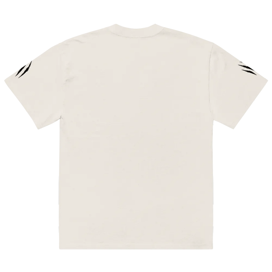 "Rabid Wolf Mascot" AS Colour Premium Oversized Faded T-Shirt product image (6)