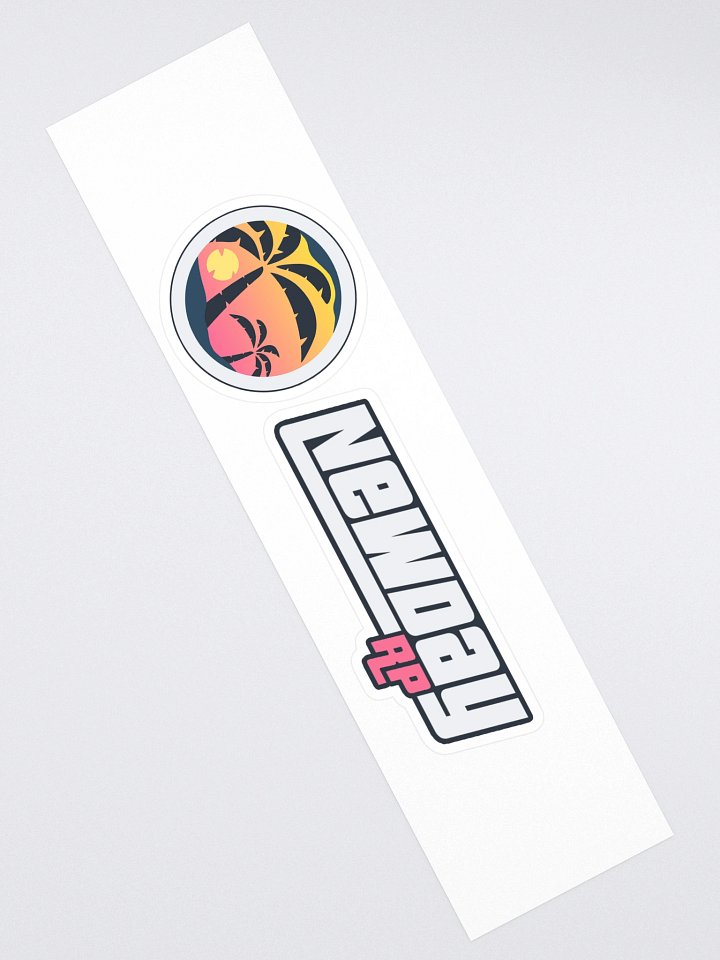 NewDay RP Logo Sticker only longer product image (2)
