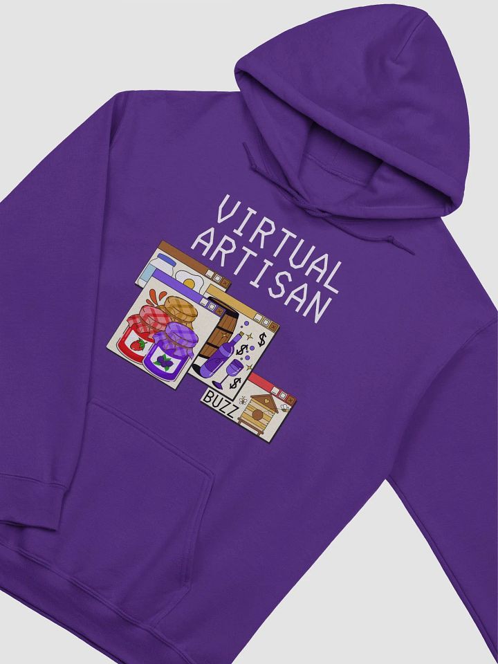 Virtual Artisan Hoodie - White Text product image (28)