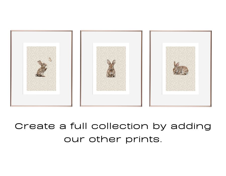Classic Boho Bunny Print No.2 product image (6)