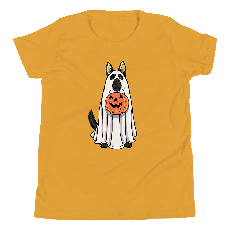 Halloween German Shepherd(Black) Youth T-Shirt product image (20)