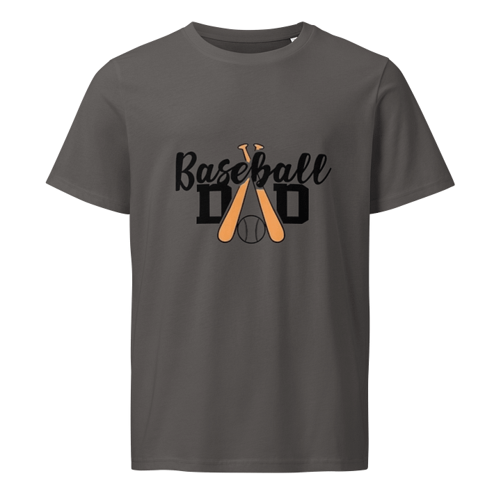 Man T-Shirt Baseball Dad Stanley/Stella Unisex Organic T-Shirt product image (1)