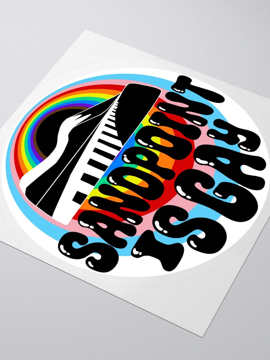 "SANDPOINT IS GAY" city sticker product image (3)