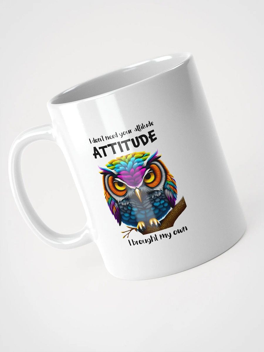 Colorful Attitude Owl Mug product image (3)