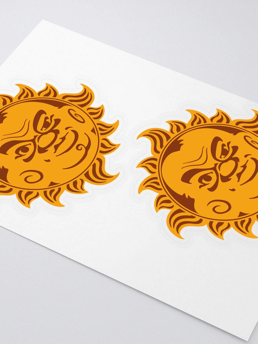 Kiss Cut Sticker Sheet with Background, BigSun, CologLogo product image (3)