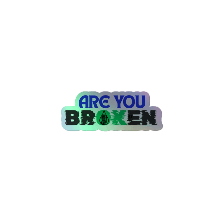"Are You OK" LME Holographic Sticker product image (1)