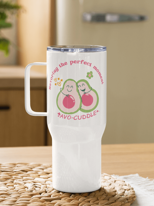 Avocado Avo-Cuddle Insulated Travel Mug – Cute & Durable 25oz Tumbler! product image (8)