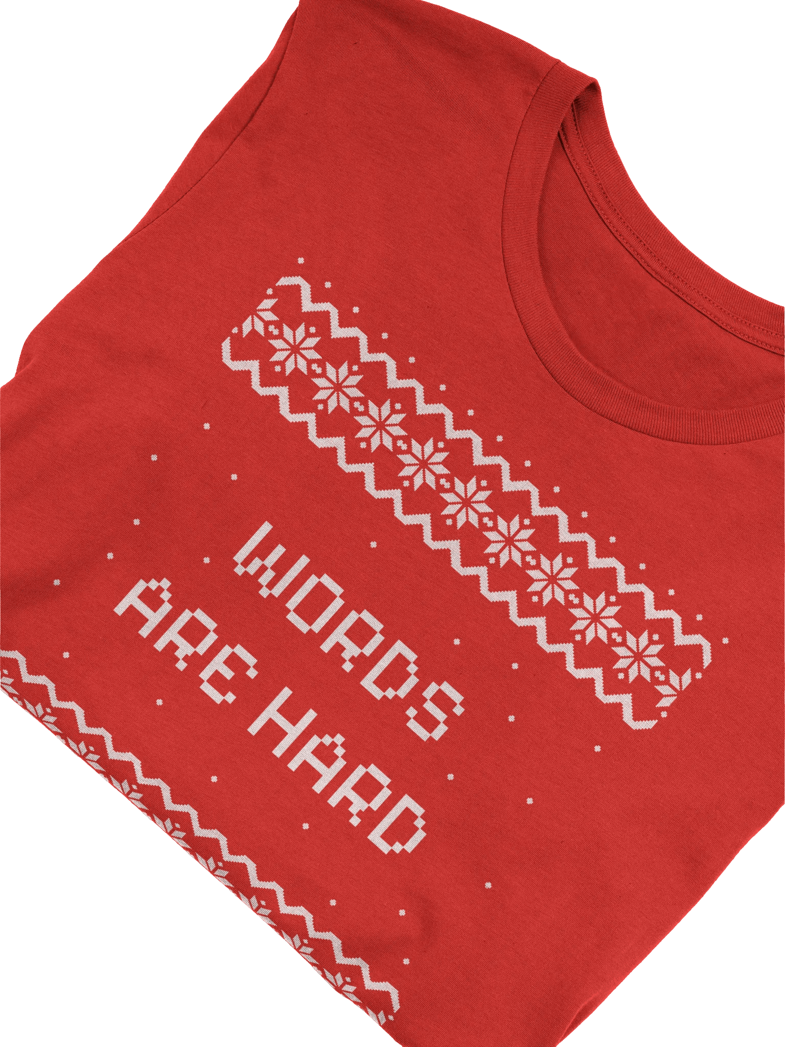 Holiday Words Are Hard Tee product image (3)
