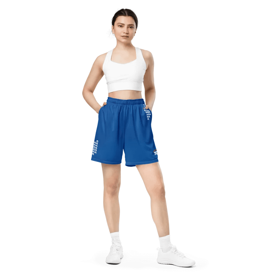 TG Unisex Mesh Gym Shorts product image (4)