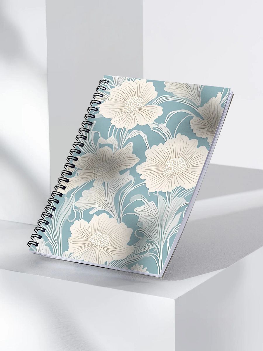 Elegant Floral Dreams Spiral Notebook product image (3)