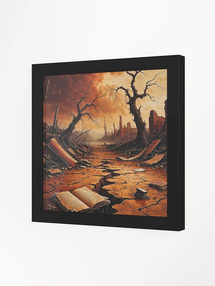 Broken Civilization Framed Matte Print product image (13)