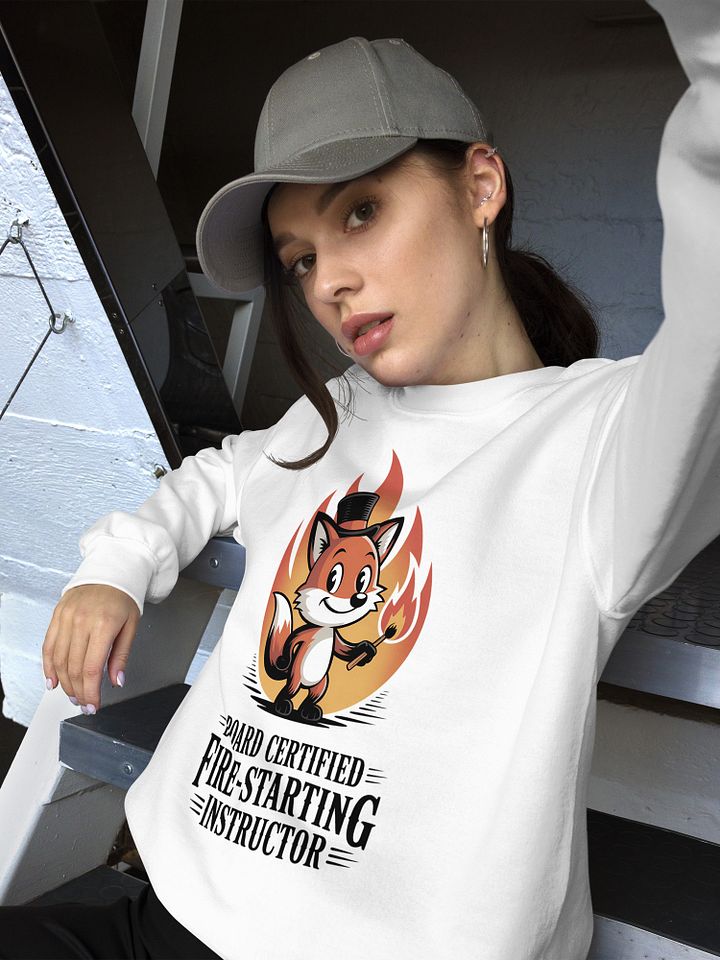 Fire Starting Instructor Human Design Manifestor Sweatshirt product image (1)