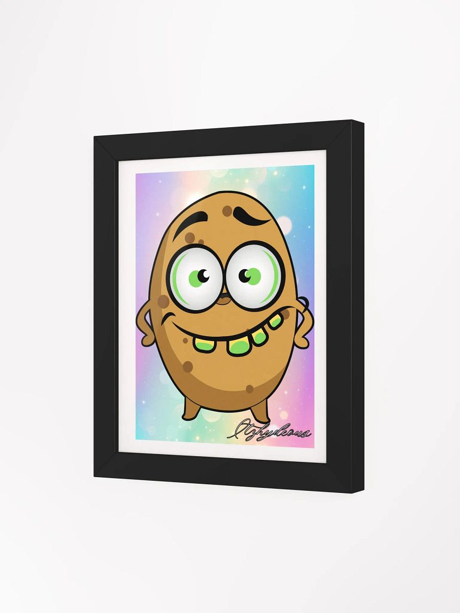 Whimsical Potato Magic - Framed Matte Poster product image (3)