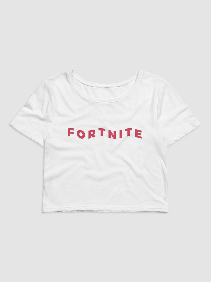 Fortnite Bold Red Women's Crop Tee product image (2)