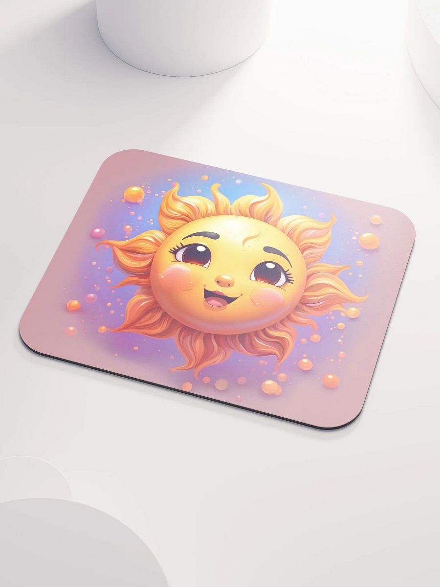 Cute Sun Mouse Pad product image (3)
