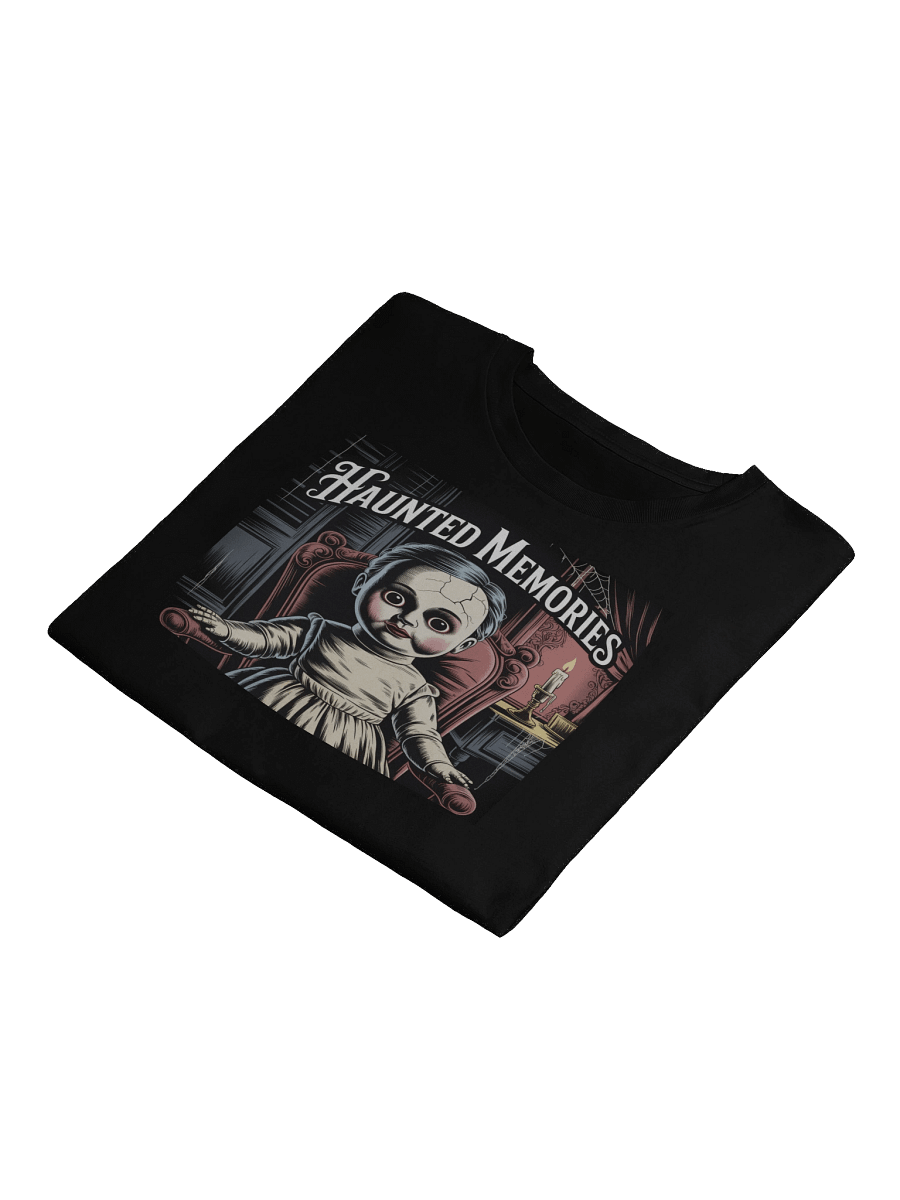 Midnight Veil Designs Gothic Women's Crop Top - Haunted Memories Black product image (4)