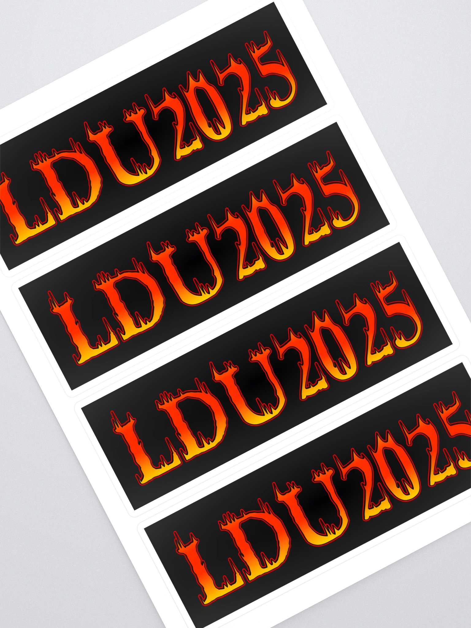 LDU2025 Sticker Sheet product image (1)