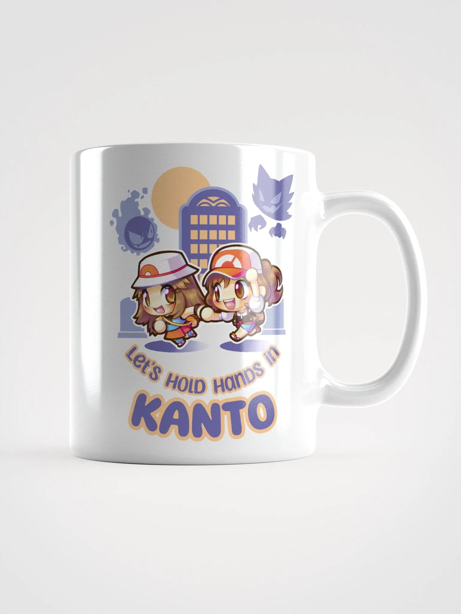 Let's Hold Hands in K Girls - Mug (White) product image (1)