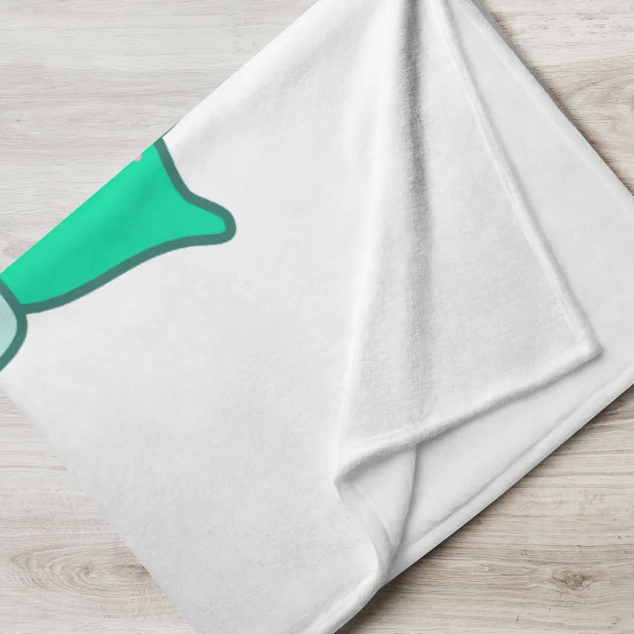 Sweet and Stabby Succulent Throw Blanket product image (5)