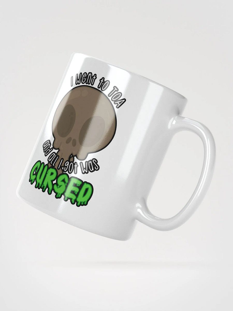 All I Got Was Cursed - Warrior - White Glossy Mug product image (2)