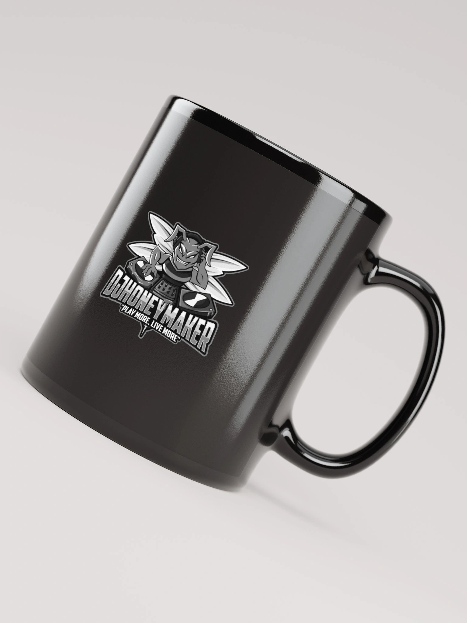 Black & White Logo Glossy Mug product image (8)