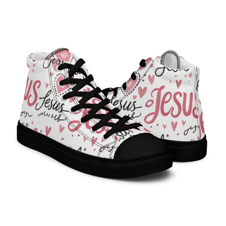 Jesus Love Women's High Tops product image (15)