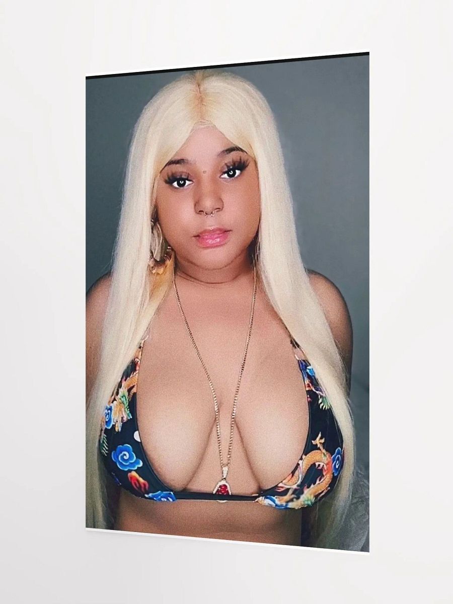 Blonde Babe - Matte Poster product image (3)
