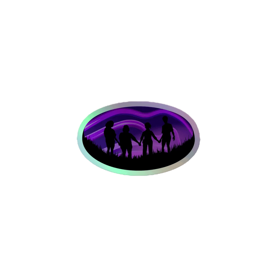 Lost Records: Bloom & Rage The Abyss Holographic Sticker product image (1)