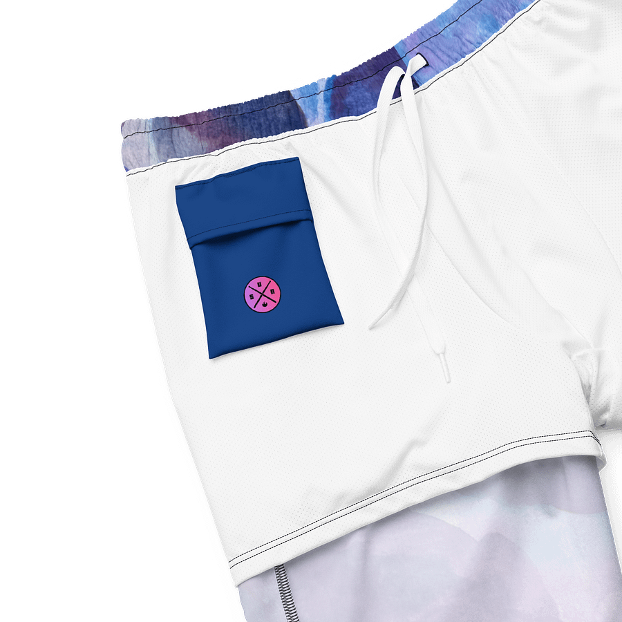 Bluesy Watercolor Men Trunks product image (6)
