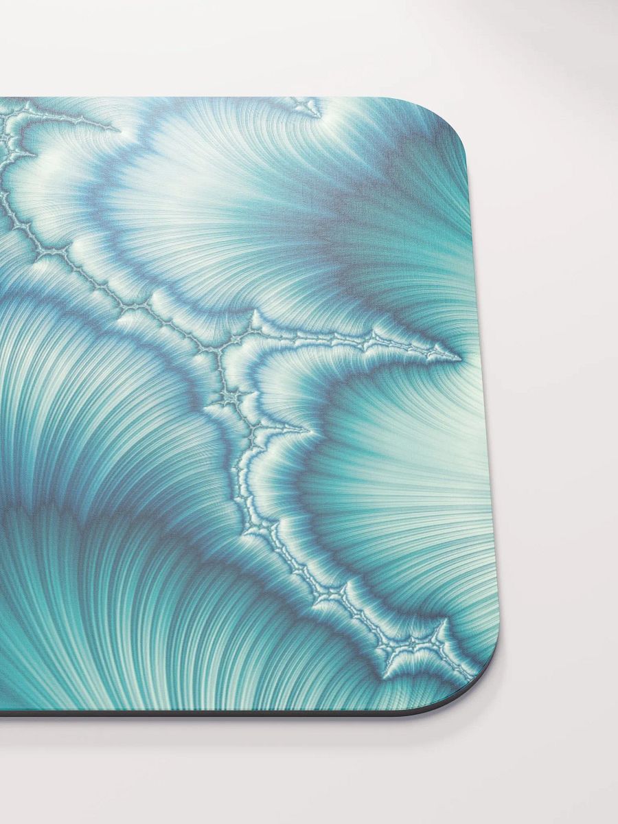 Feathered Blue Fractal Mouse Pad product image (5)