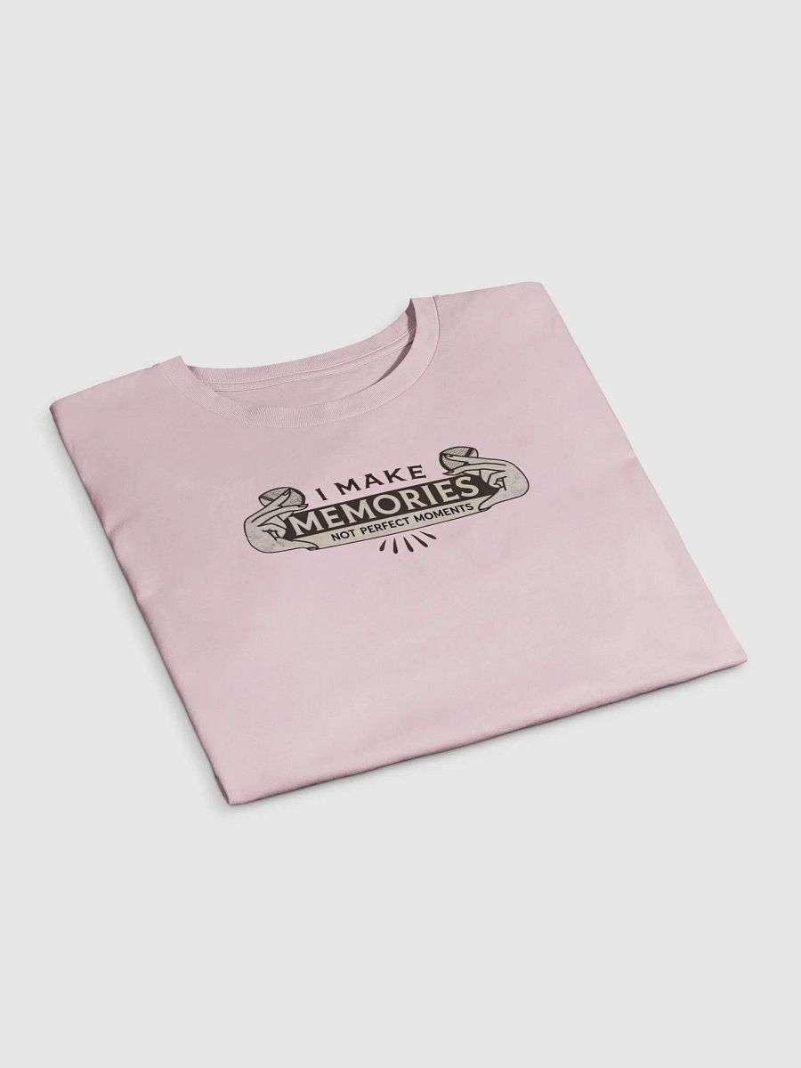 Mom Power | "I Make Memories, Not Perfect Moments" Women's Premium Crop Top product image (3)