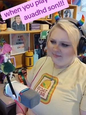 when you play games with you auadhd son!!! #twitch #momgamer #foryoupage #auadhd #familygaming 