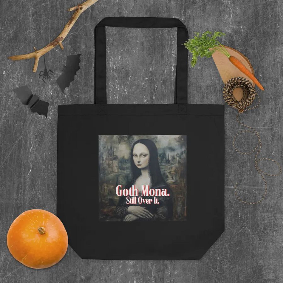 Goth Mona Still Over It Tote Bag product image (4)