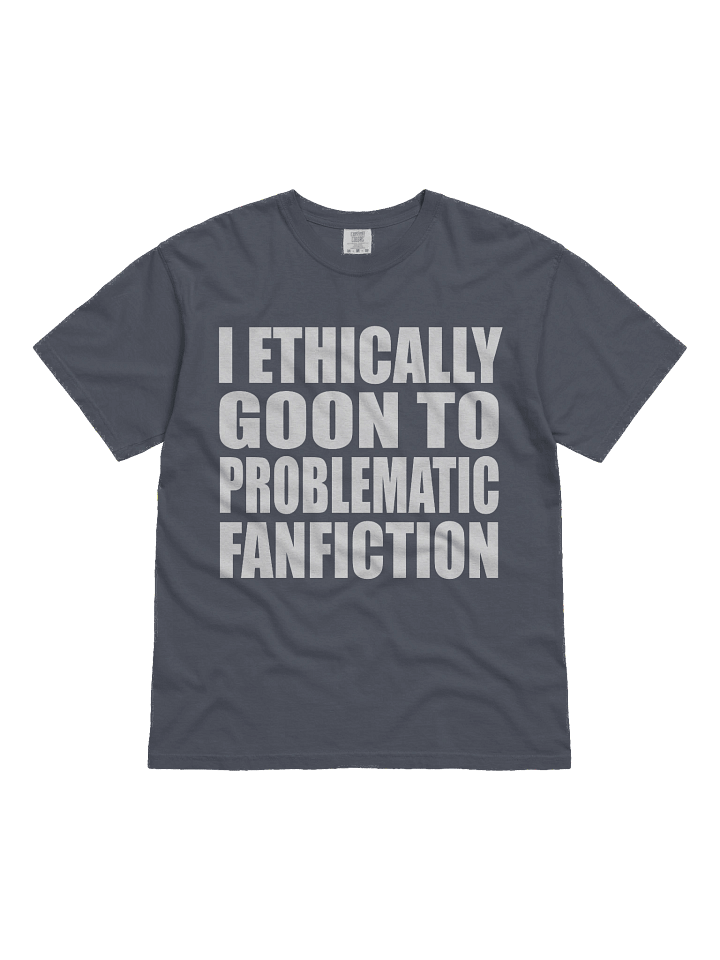 #EthicalGooning dark tee product image (1)