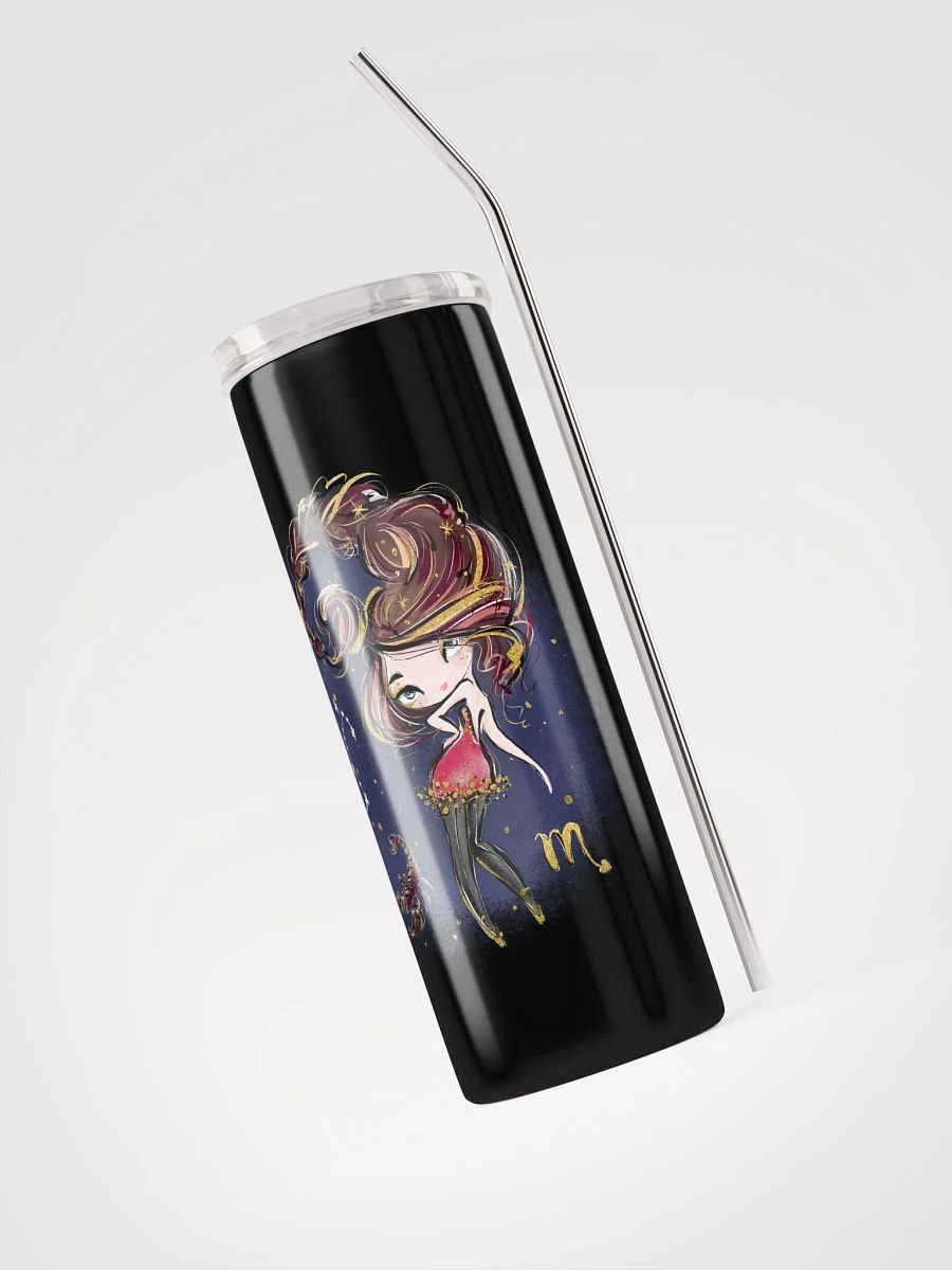 Embrace Scorpio Vibes with Our Stellar Stainless Steel Zodiac Tumbler | Eco-Friendly Charm product image (3)