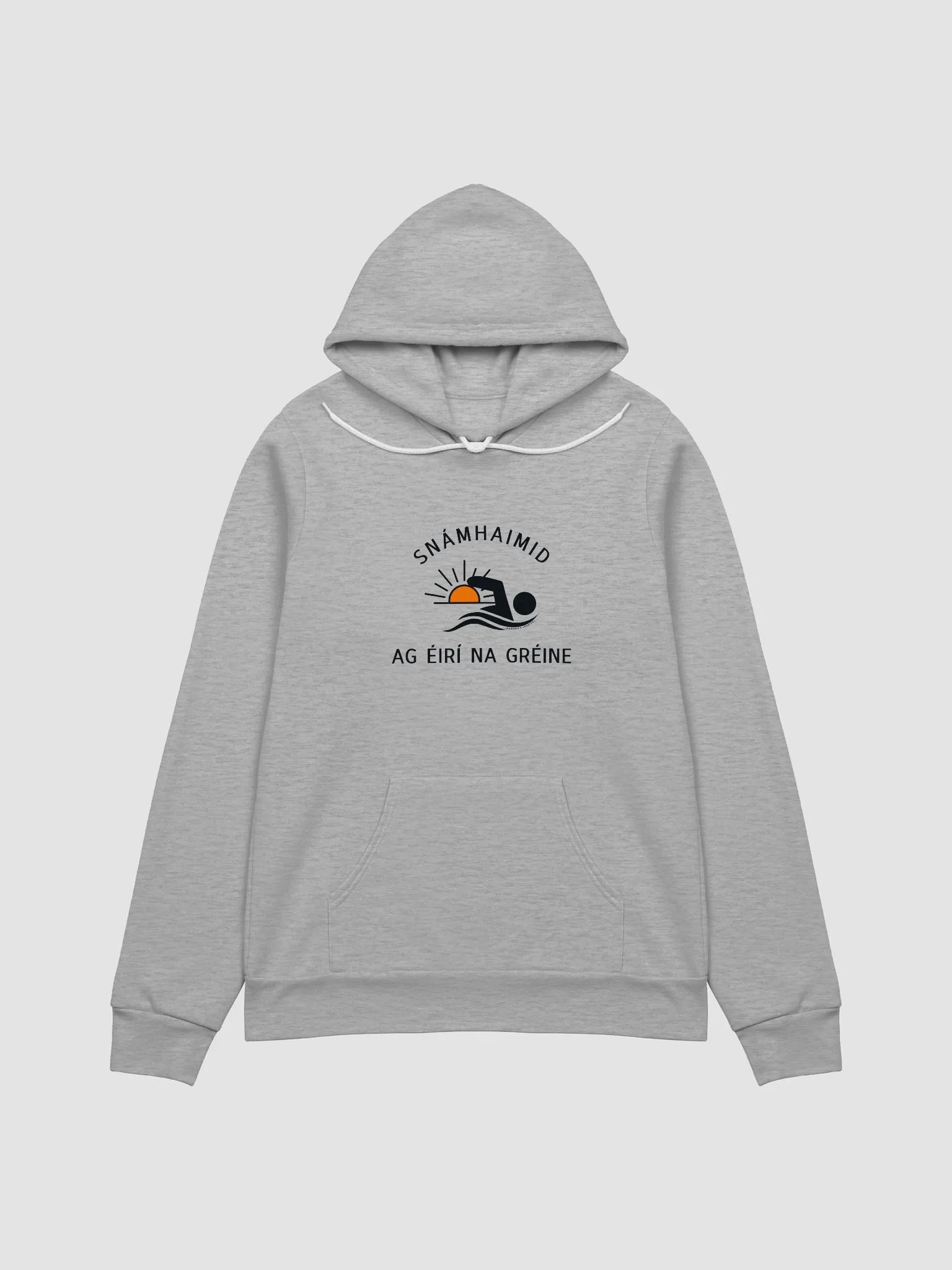 Snámhaimid ag Éirí na Gréine Hoodie product image (1)