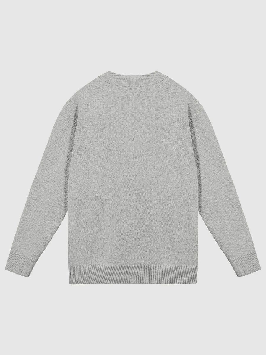 Jacquard Knit Unisex Cardigan product image (6)