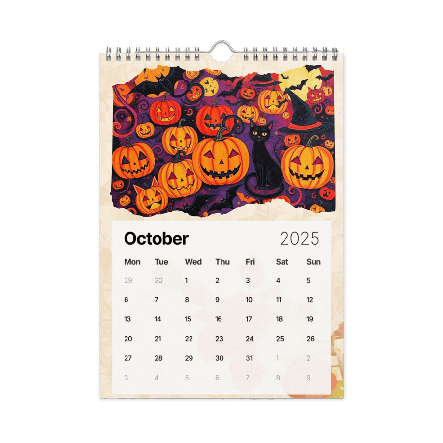 FOLK ART WALL CALENDAR 2025 product image (12)
