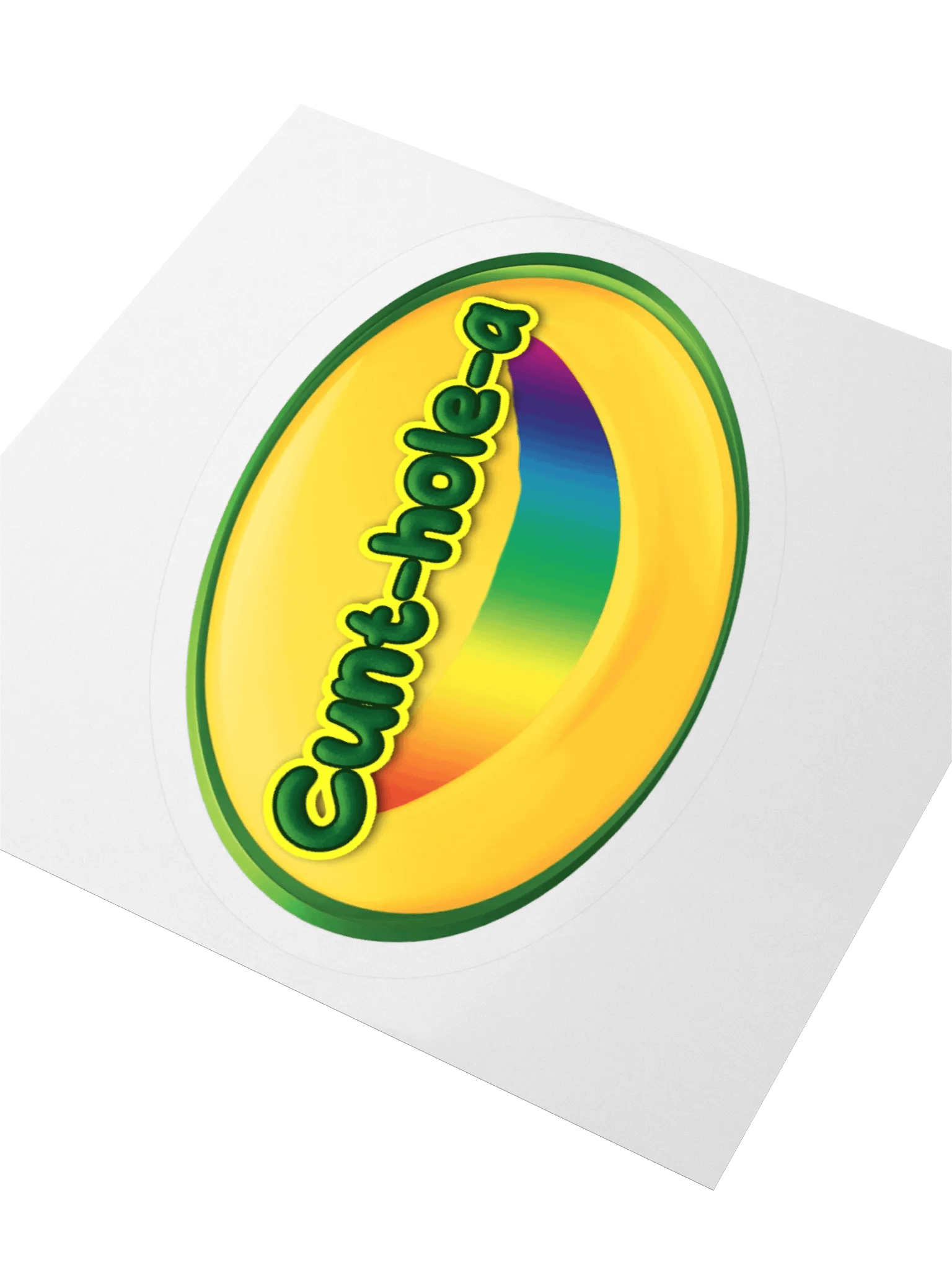 CUNT-HOLE-A STICKER (STICKER) product image (3)